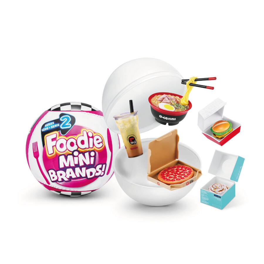 5 Surprise - Foodie Mini Brands, S2 varsta 3-5 ani ,5-7 ani ,7-9 ani ,9-12 ani ,12-14 ani, Unisex [2]