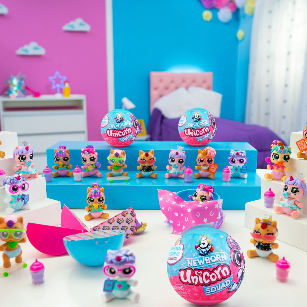 5 Surprise - Unicorn Squad, S4 varsta 3-5 ani ,5-7 ani ,7-9 ani, Fete [2]