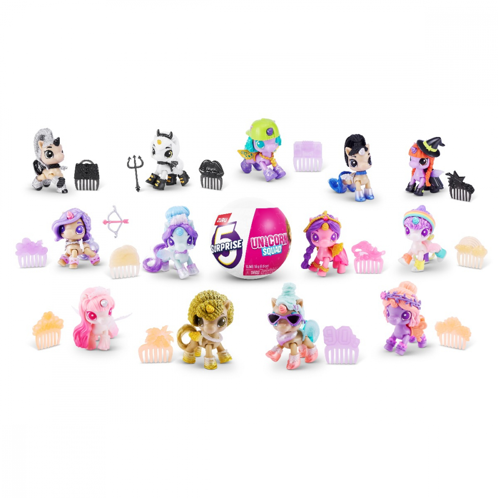 5 Surprise - Unicorn Squad, S7 (V2) varsta 3-5 ani ,5-7 ani ,7-9 ani, Fete [3]