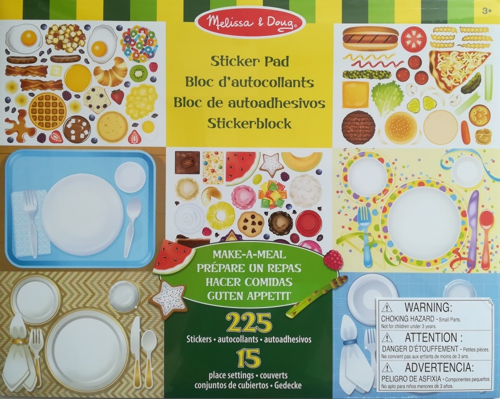 Abtibilduri Alimentele Melissa and Doug [1]