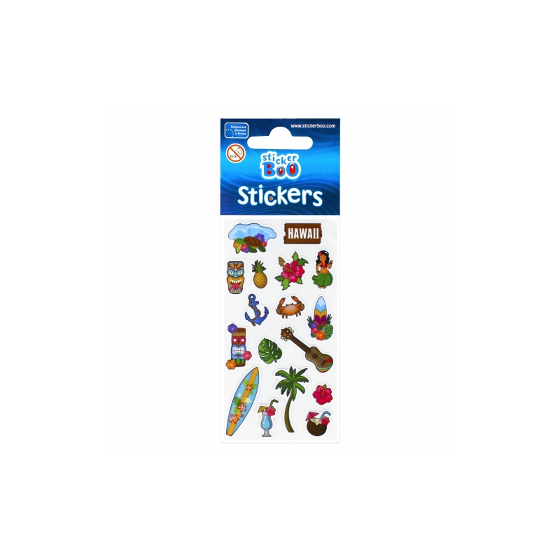 Abtibilduri - calatorii, set 16-17 buc, Sticker Boo, 489561 [3]