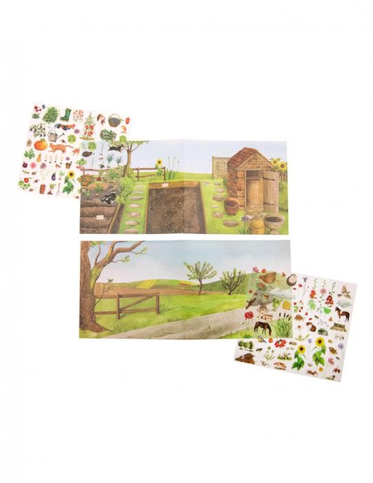 Abtibilduri de transferat Gradina, Moulin Roty, varsta 3 - 6, 6 - 9 ani, Fata [2]