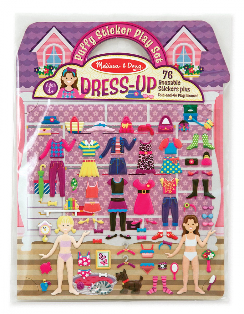 Abtibilduri pufoase Imbracaminte Melissa and Doug [1]