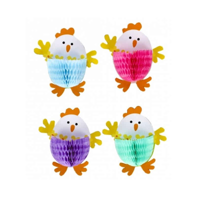 Abtibilduri - puisori Paste 10x17cm, Craft with Fun, 531802, set 4 buc [2]