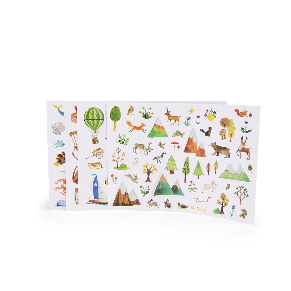Abtibilduri repozitionabile Explorator, Moulin Roty Baiat, Fata, varsta 3 - 6 ani, 6 - 9 ani [2]