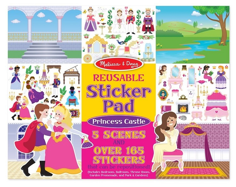 Abtibilduri reutilizabile Castelul printesei Melissa and Doug [1]