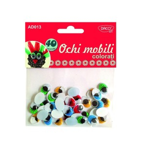 Accesorii craft - ad013  ochi mobili colorati 6 buc [1]