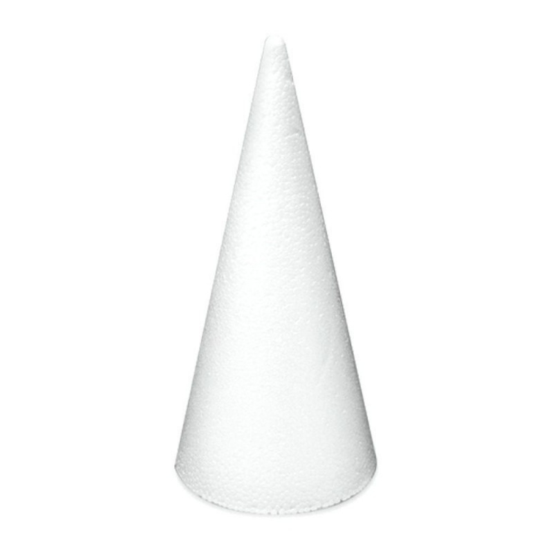 Accesorii craft - con, 35cm, baza 11.5cm, polistiren, Colorarte, MY030 [1]