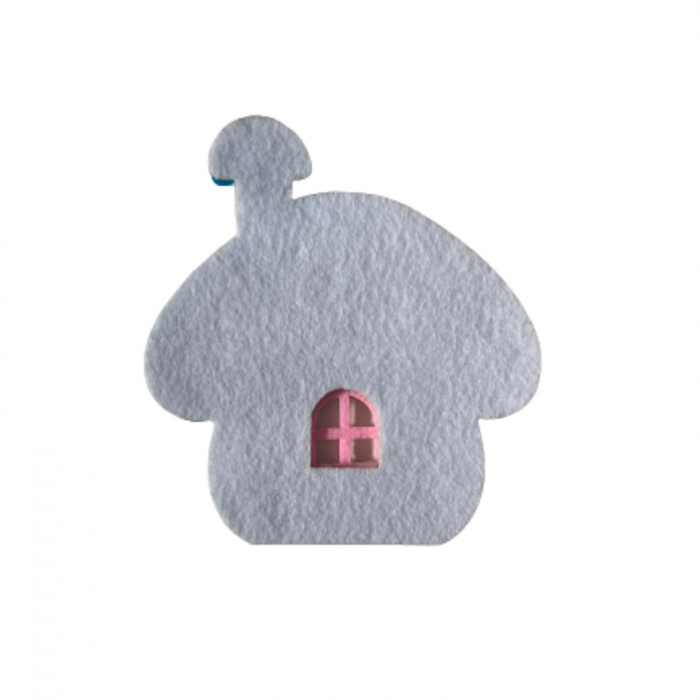 Accesorii craft din pasla, fetru tare, Casuta - Micostore.ro [2]