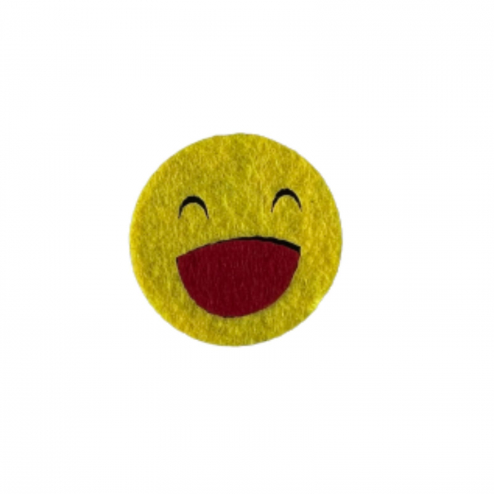 Accesorii craft din pasla, fetru tare, Emoticons - Micostore.ro [6]