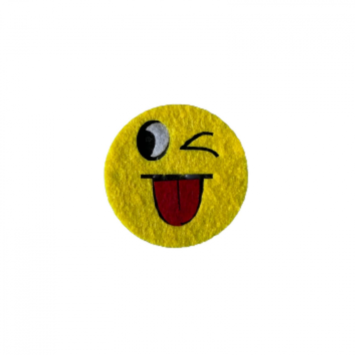 Accesorii craft din pasla, fetru tare, Emoticons - Micostore.ro [3]
