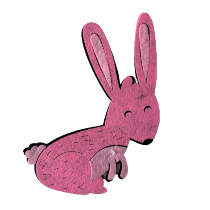 Accesorii craft din pasla, fetru tare, Animalute - Micostore.ro [6]