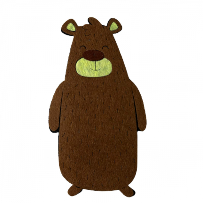 Accesorii craft din pasla, fetru tare, Animalute - Micostore.ro [4]