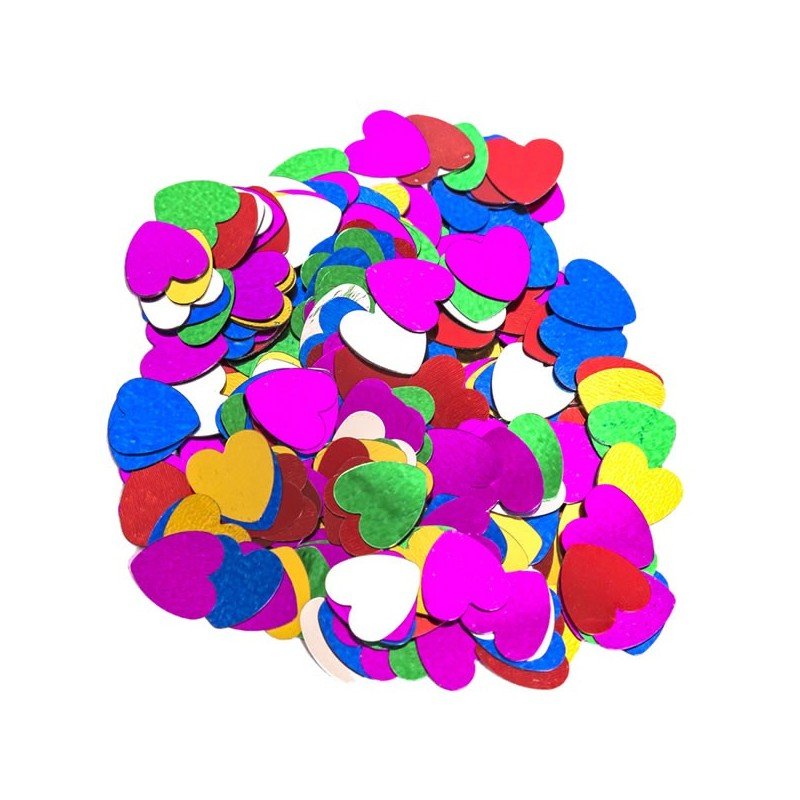 Accesorii creatie - inimioare metal, set 10-14g, Colorarte [1]