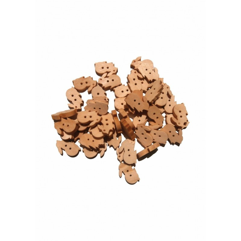 Accesorii creatie - lemn - iepure, natur, set 20-22g, Colorarte [1]