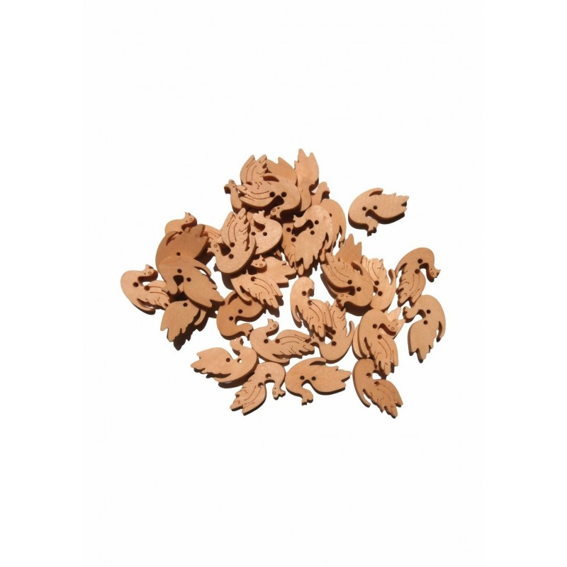 Accesorii creatie - lemn - paun, set 20-22g, Colorarte [1]