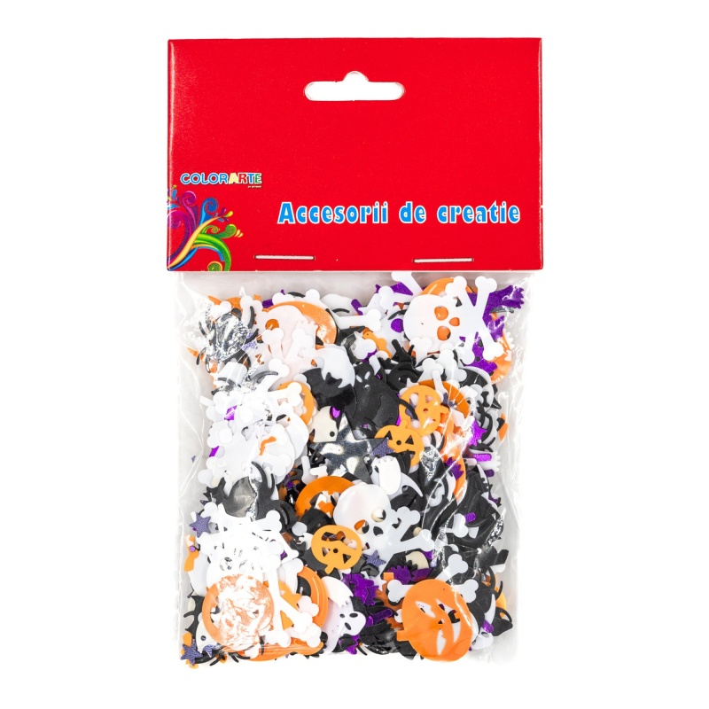 Accesorii creatie - paiete, diverse culori, forme de Halloween, Colorarte, MY05 [1]