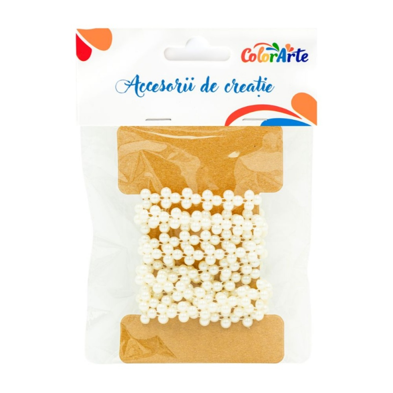 Accesorii creatie - perle, model trifoi, 1.5m, Colorarte MY041 [1]