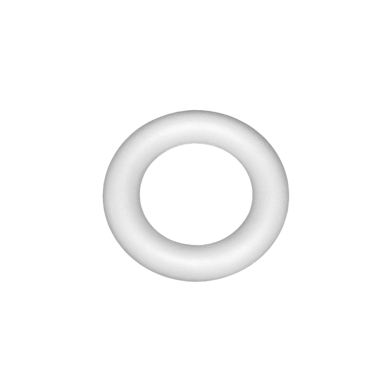 Accesorii creatie - polistiren HD - inel, alb, 25x5cm, Colorarte [2]