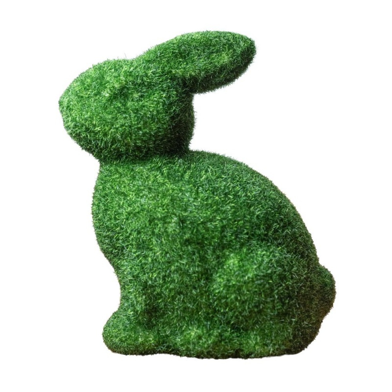 Accesorii creatie - polistiren - iepure, verde, 10cm, cu sclipici, Colorarte [2]