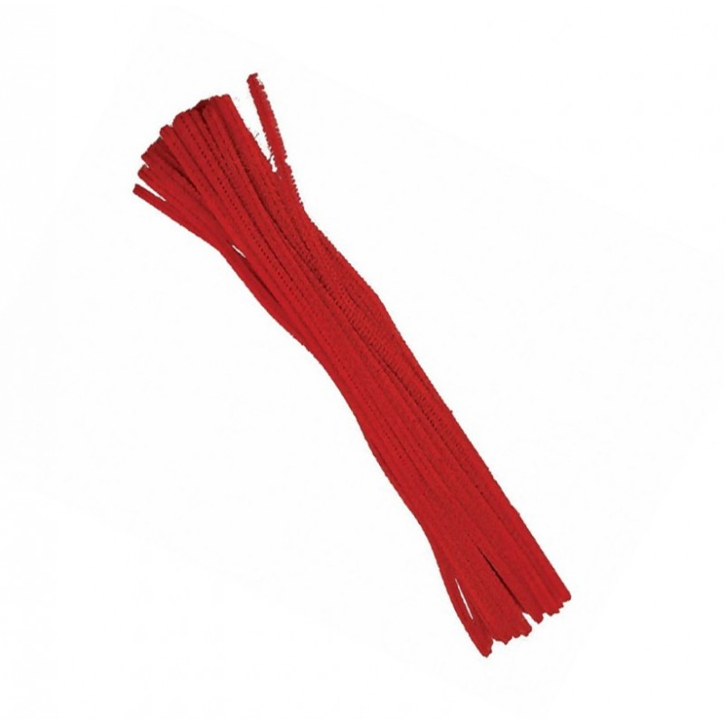 Accesorii creatie - sarma plusata, rosu, set 25 buc, Colorarte [2]