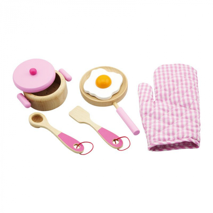 Accesorii de bucatarie din lemn, Viga Toys [1]
