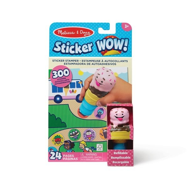 Activitati cu autocolante Sticker WOW Inghetata [1]