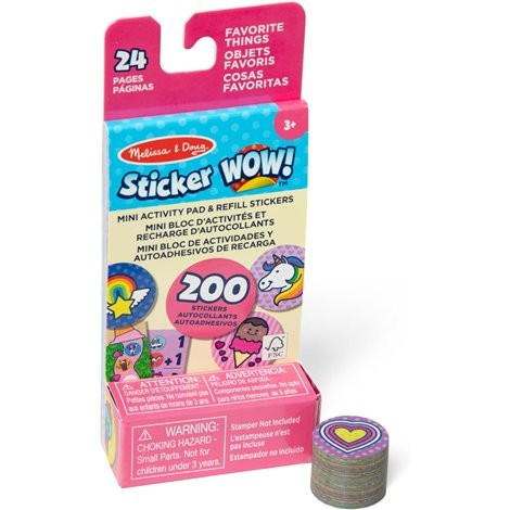 Activitati cu autocolante Sticker WOW Mini Obiecte favorite [1]