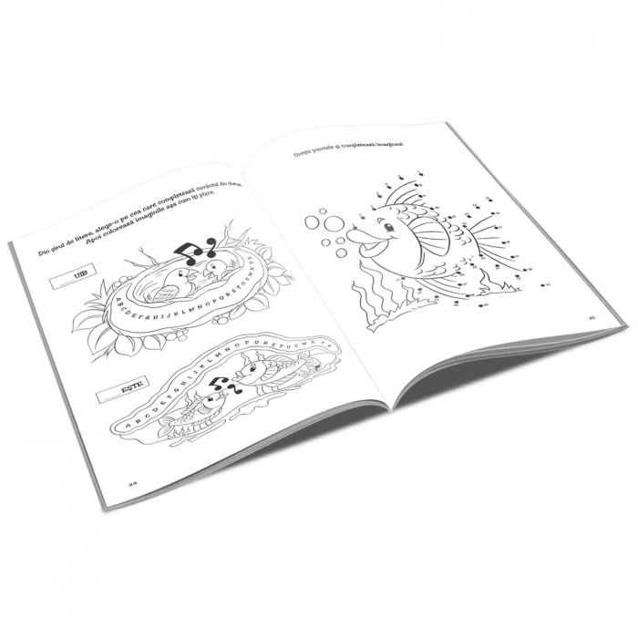 Carte de colorat cu activitati, A4, 128 pagini - Micostore.ro [2]