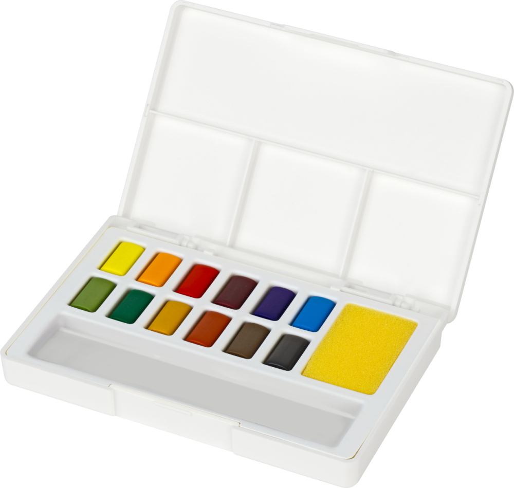 Acuarele 12 culori creative studio faber-castell [2]