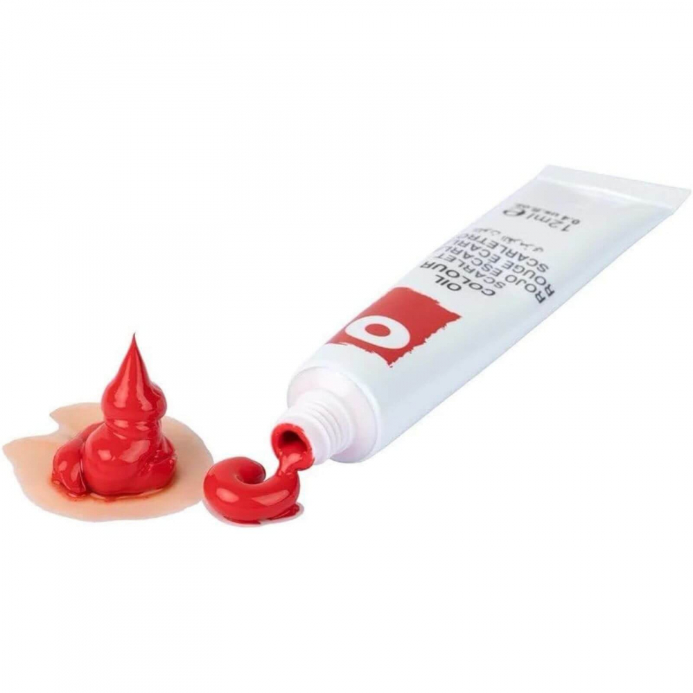Acuarele tempera Colorarte, 12 culori x 6 ml, cu pensula – pictura scoala si hobby [2]