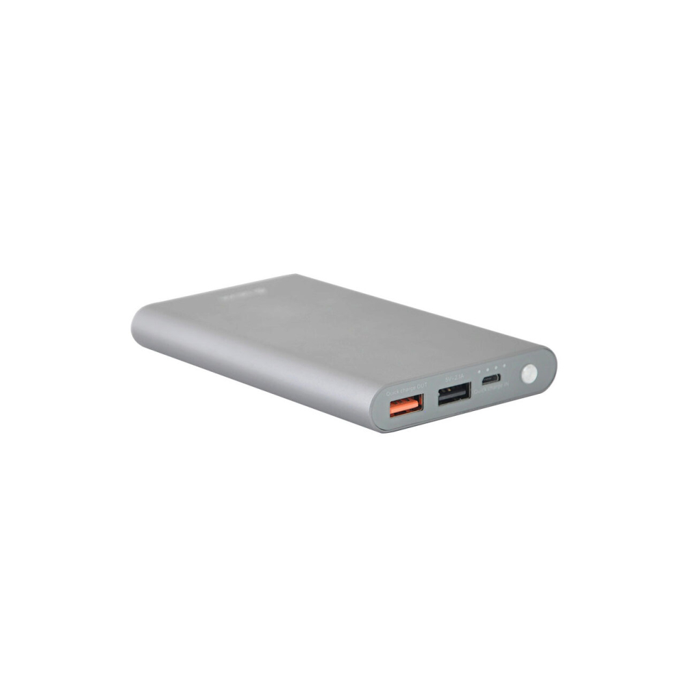 Acumulator extern Dual USB Devia King Kong Power Bank Deep Grey 8000 mAh incarcare rapida QC3.0 [3]