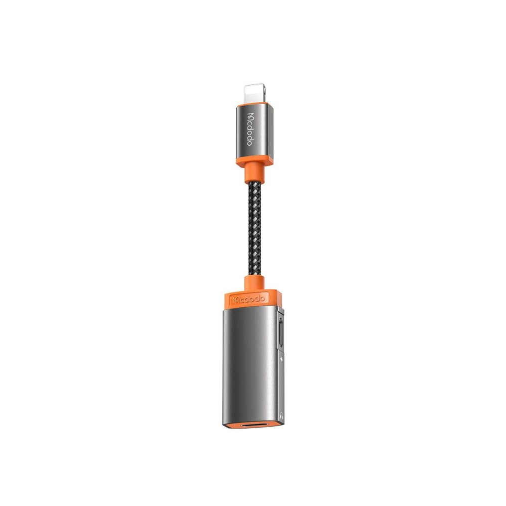 Adaptor Lightning la Dual Port Lightning Mcdodo Oryx Series Black [4]