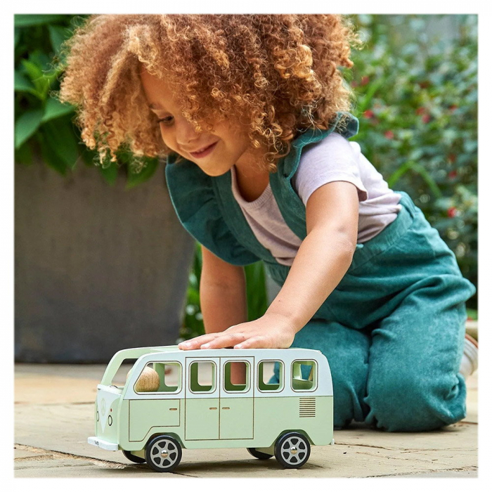 Adventure Camper, rulota din lemn, TickiT, 3-7 ani [2]