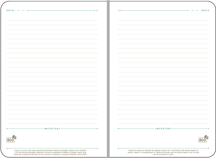 Agenda a5 nedatata bleumarin eco ego [3]