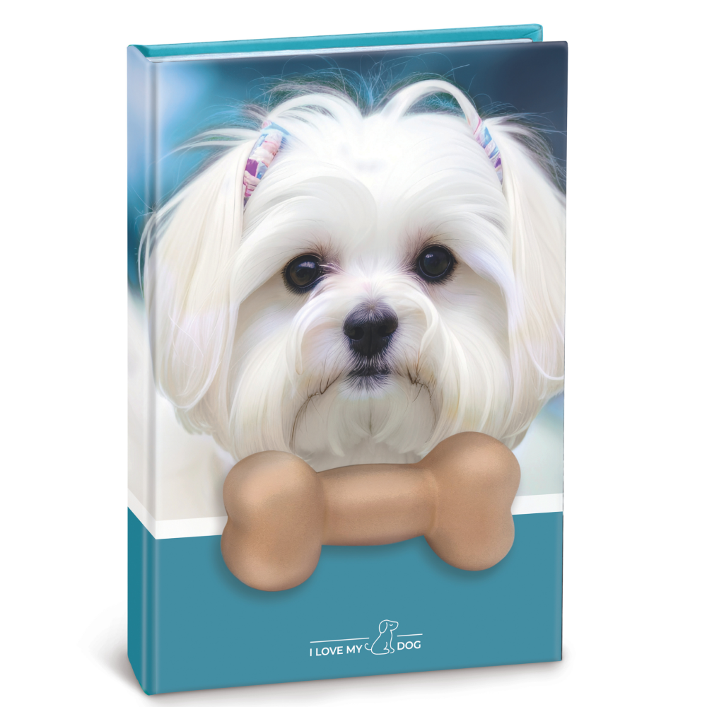 Agenda nedatata cu catei squishy pe coperta, 80 de pagini albe, 10 x 15 cm (12 buc/display), copii varsta 5 ani+,8 ani+ [2]