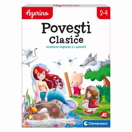 Povesti clasice, Agerino, 2 - 4 ani, Clementoni, varsta de la 2 ani la 4 ani [1]