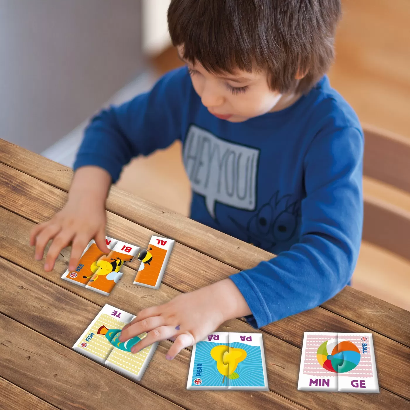 Joc educativ, Invat silabele, Agerino, 4 - 6 ani, Clementoni, varsta de la 4 ani la 7 ani [3]