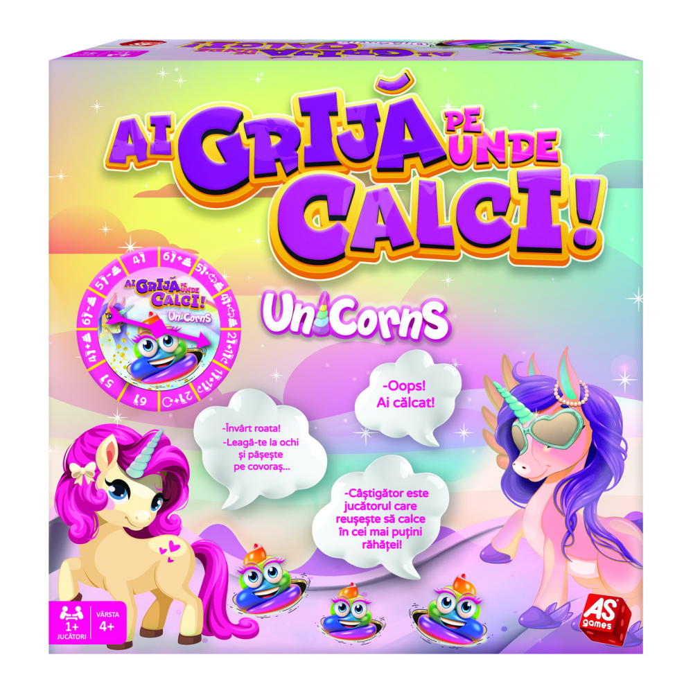 Ai grija pe unde calci unicorns copii varsta 4 ani - 8 ani [4]
