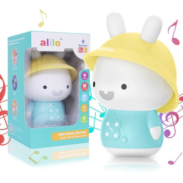 Alilo Baby Bunny - Iepuras interactiv cu povesti si cantece, albastru, RO/EN [2]