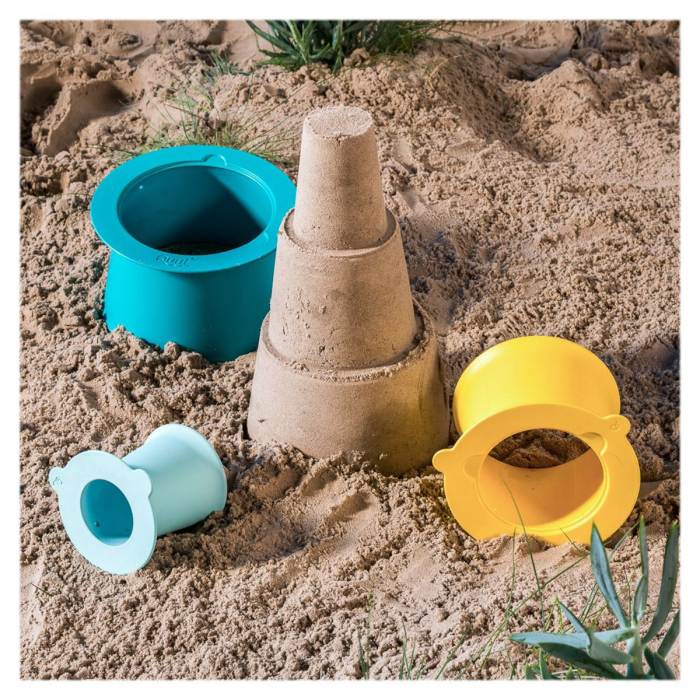 Alto, set forme pentru nisip, albastru, Quut Toys, 3-8 ani [4]