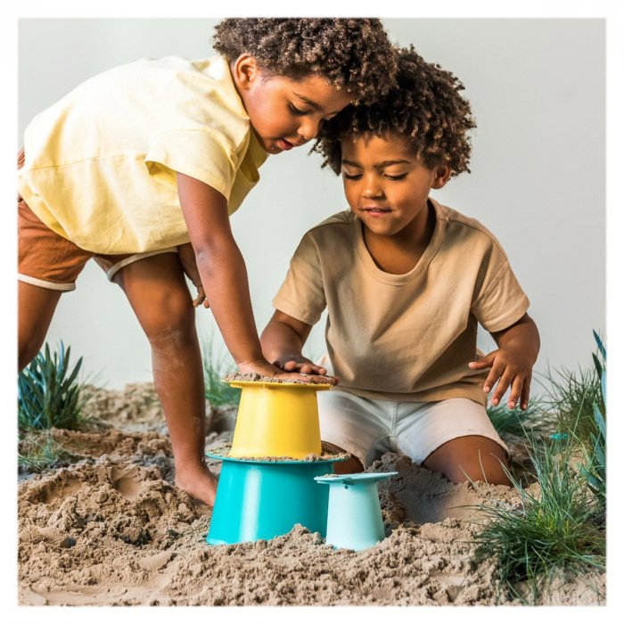 Alto, set forme pentru nisip, albastru, Quut Toys, 3-8 ani [2]