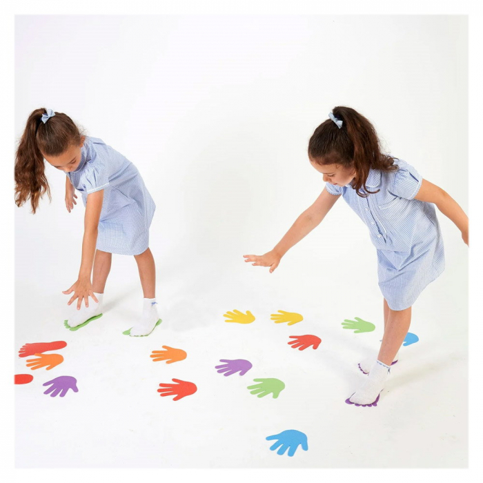 Amprente de maini, set 12 bucati, Edx Education, 2-7 ani [2]
