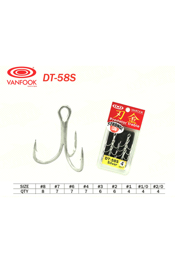 Ancore Vanfook DT-58S Predator Treble #1 [3]