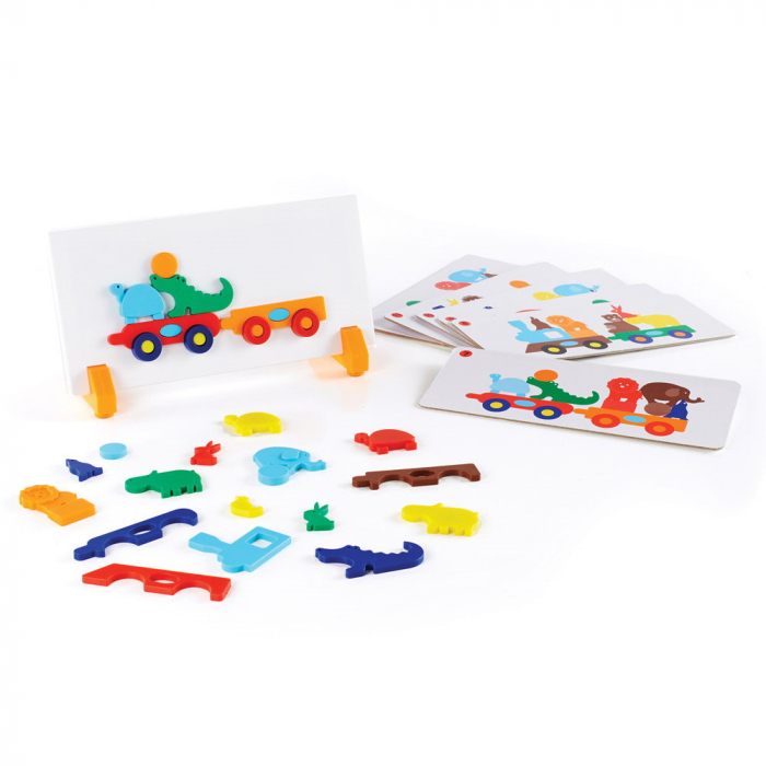 Animal Train, joc magnetic de sortare, Guidecraft [2]