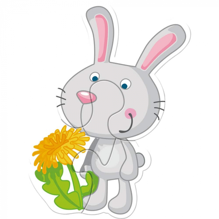 Puzzle Piese Mari pentru Copii ⭐ Animale Domestice [7]