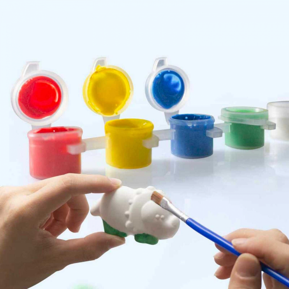 Set creativ, figurine ceramice de pictat, Animale - Micostore.ro [4]