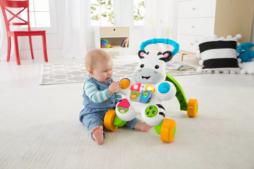 Antepremergator zebra fisher price, varsta de la 6 luni la 2 ani [8]