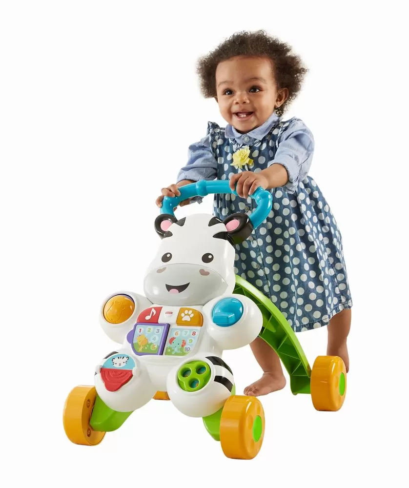 Antepremergator zebra fisher price, varsta de la 6 luni la 2 ani [3]