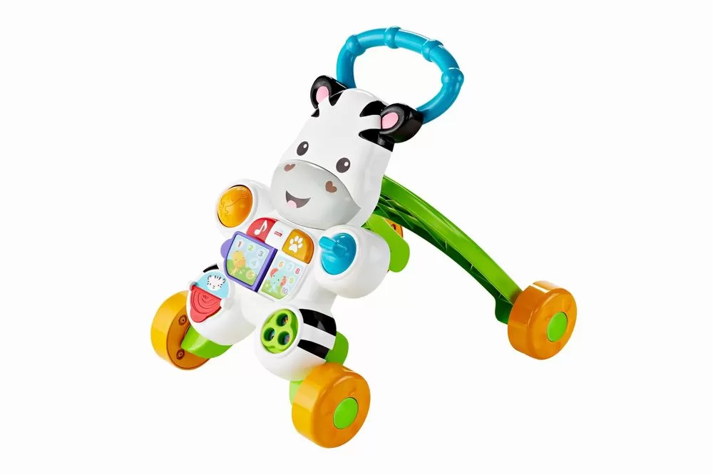 Antepremergator zebra fisher price, varsta de la 6 luni la 2 ani [2]